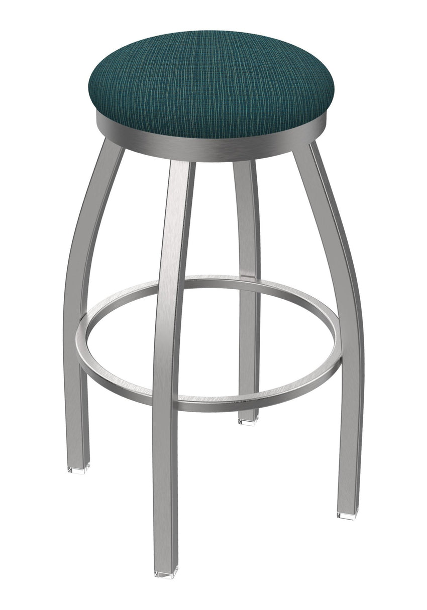 Holland Bar Stool 802 Misha Swivel Bar Stool Upholstered Seat 30"H (HBS - 802 - BS - UP - 30H) - SchoolOutlet