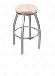 Holland Bar Stool 802 Misha Swivel Bar Stool Wooden Seat 30