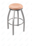 Holland Bar Stool 802 Misha Swivel Bar Stool Wooden Seat 30