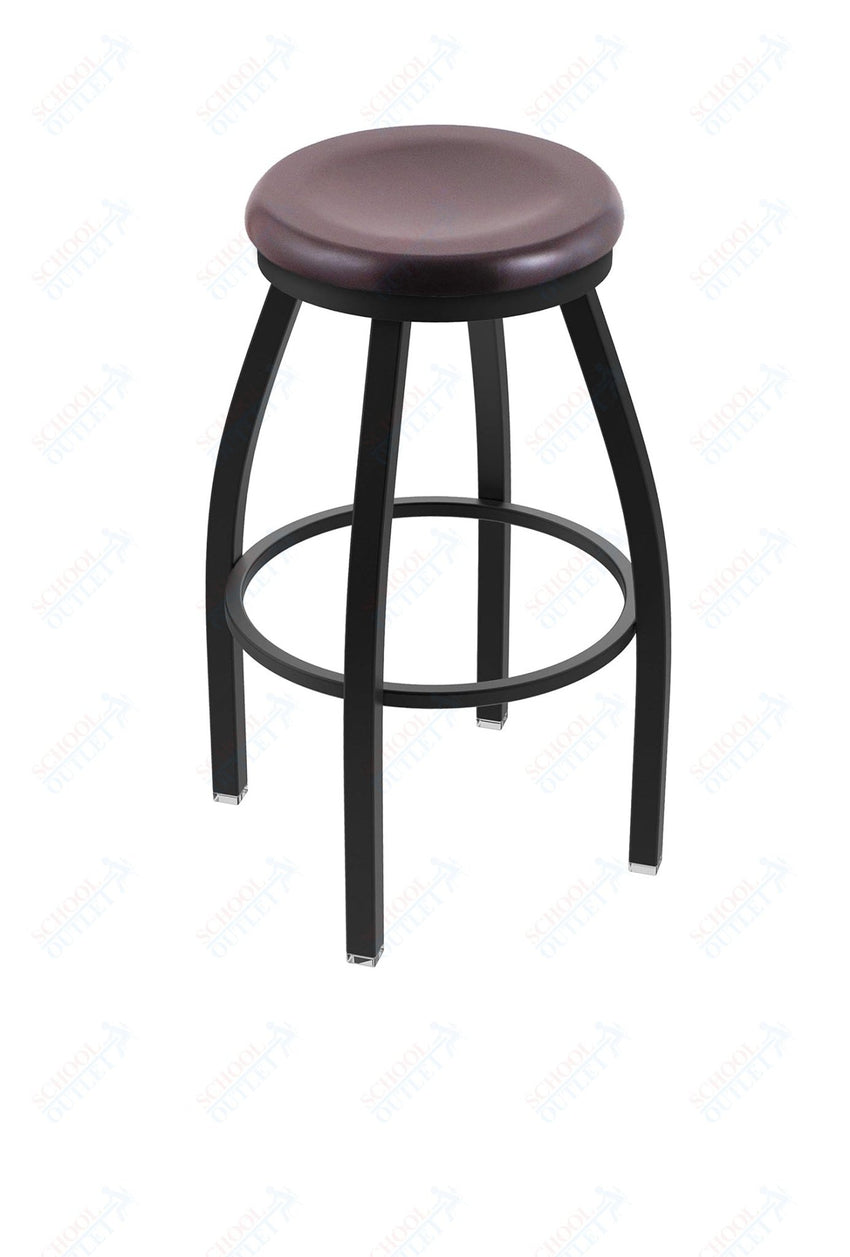Holland Bar Stool 802 Misha Swivel Bar Stool Wooden Seat 36"H (HBS - 802 - BS - WD - 36H) - SchoolOutlet