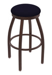 Holland Bar Stool 802 Misha Swivel Bar Stool Upholstered Seat 36