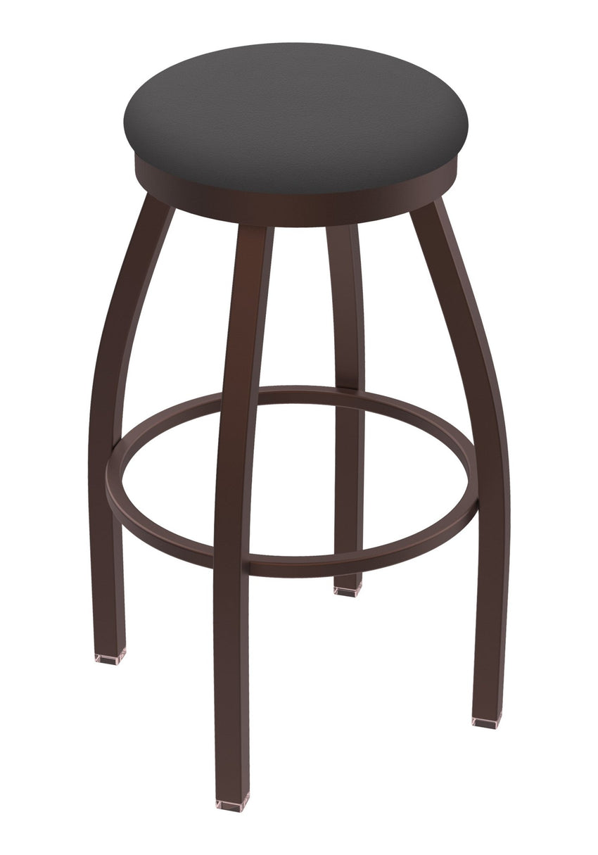 Holland Bar Stool 802 Misha Swivel Bar Stool Upholstered Seat 36"H (HBS - 802 - BS - UP - 36H) - SchoolOutlet