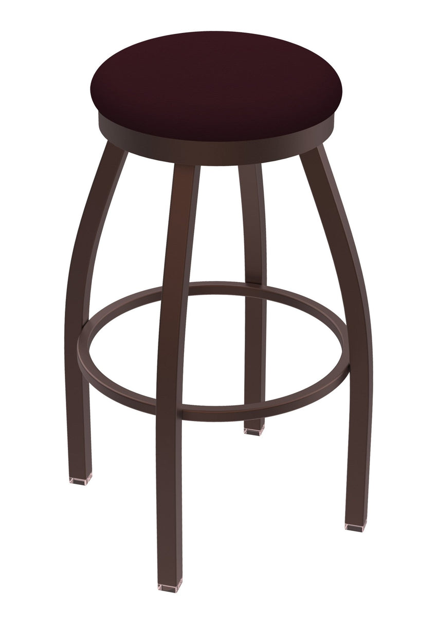 Holland Bar Stool 802 Misha Swivel Bar Stool Upholstered Seat 36"H (HBS - 802 - BS - UP - 36H) - SchoolOutlet