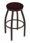 Holland Bar Stool 802 Misha Swivel Bar Stool Upholstered Seat 36