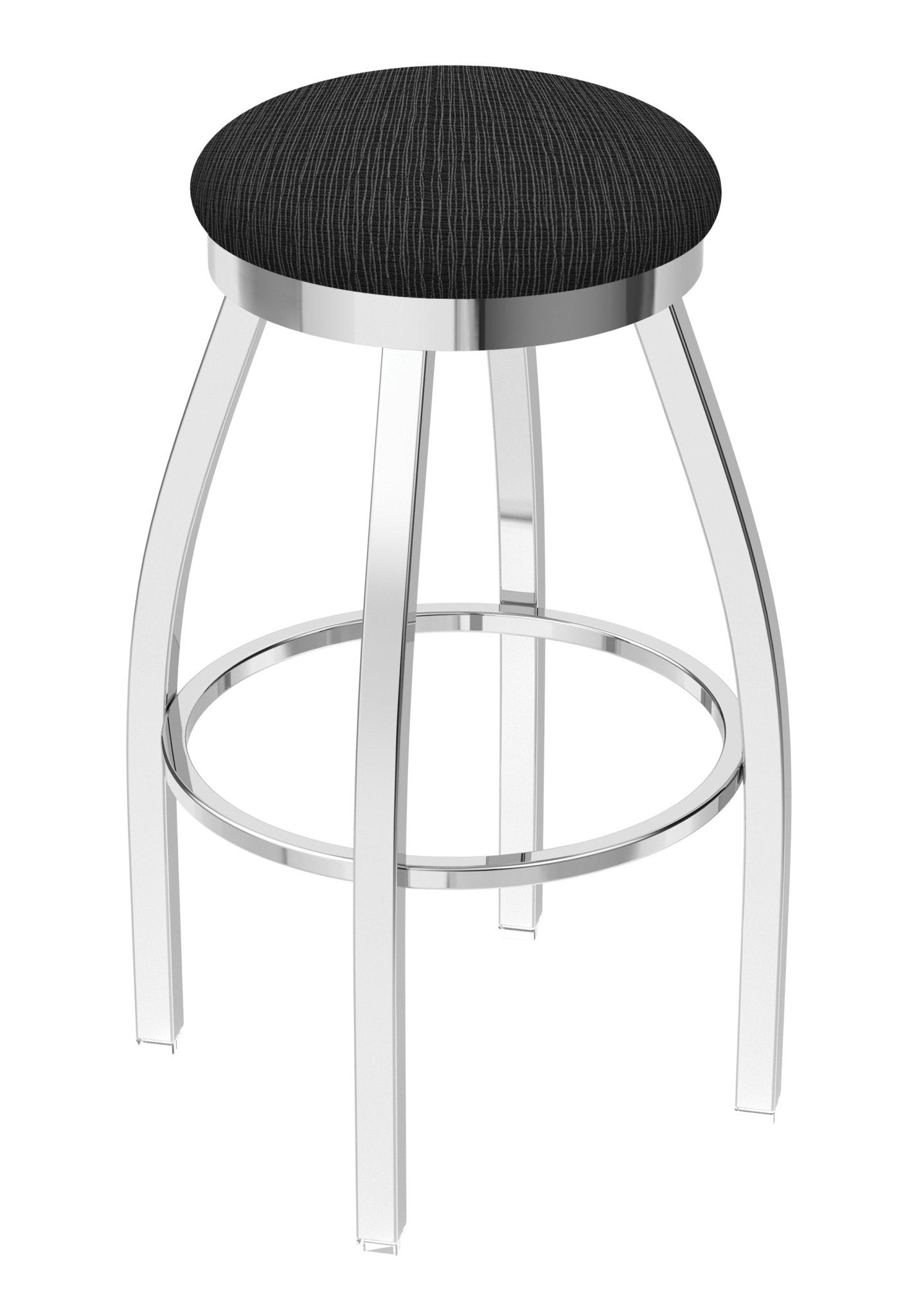 Holland Bar Stool 802 Misha Swivel Bar Stool Upholstered Seat 36"H (HBS - 802 - BS - UP - 36H) - SchoolOutlet