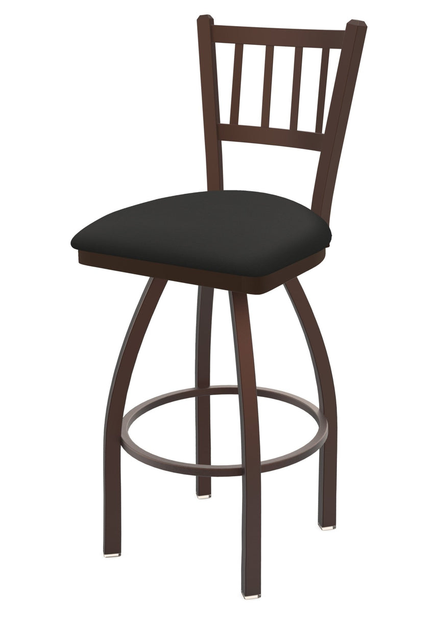Holland Bar Stool 810 Contessa Swivel Counter Stool Upholstered Seat 25"H (HBS - 810 - CS - UP - 25H) - SchoolOutlet