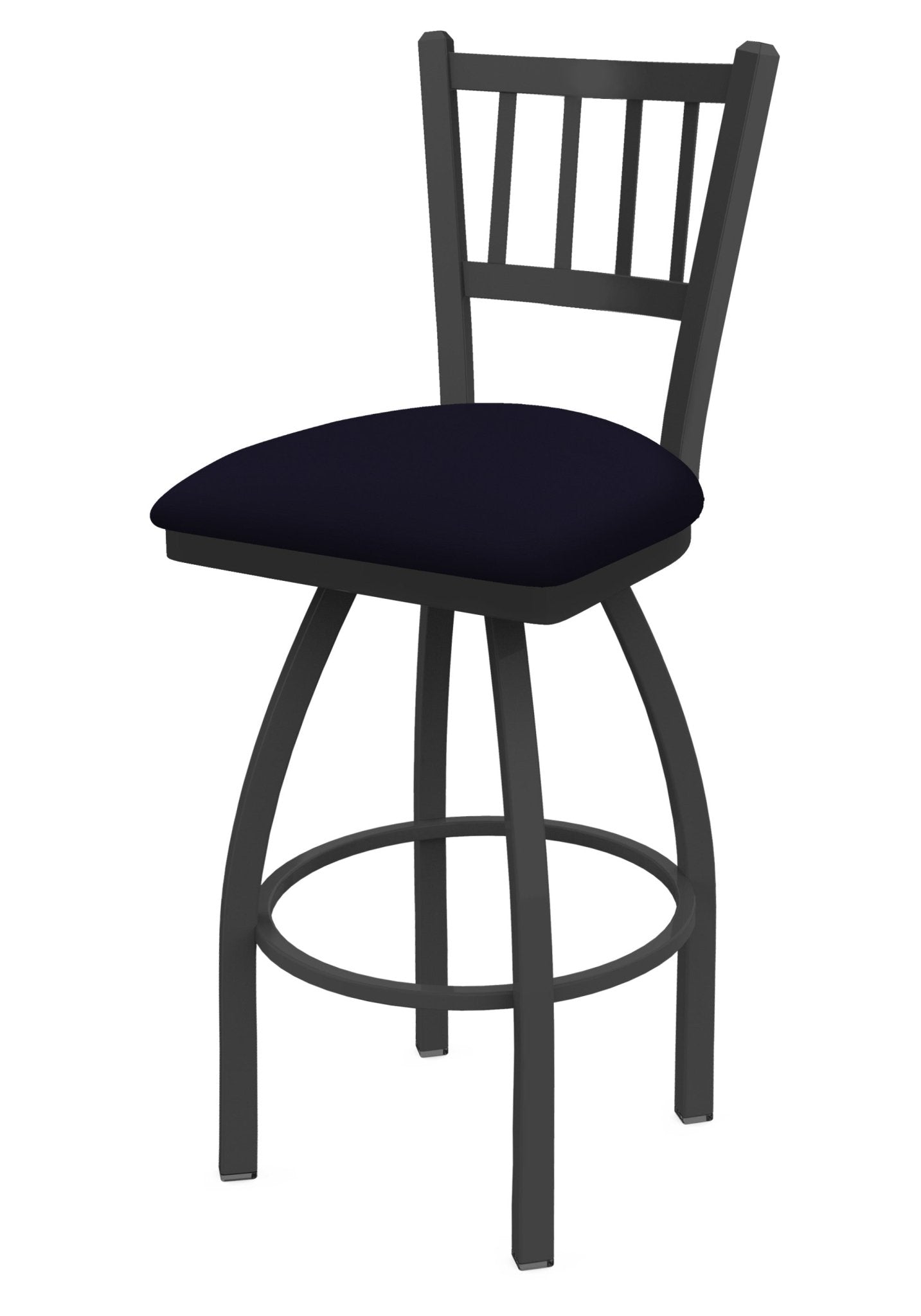 Holland Bar Stool 810 Contessa Swivel Counter Stool Upholstered Seat 25"H (HBS - 810 - CS - UP - 25H) - SchoolOutlet