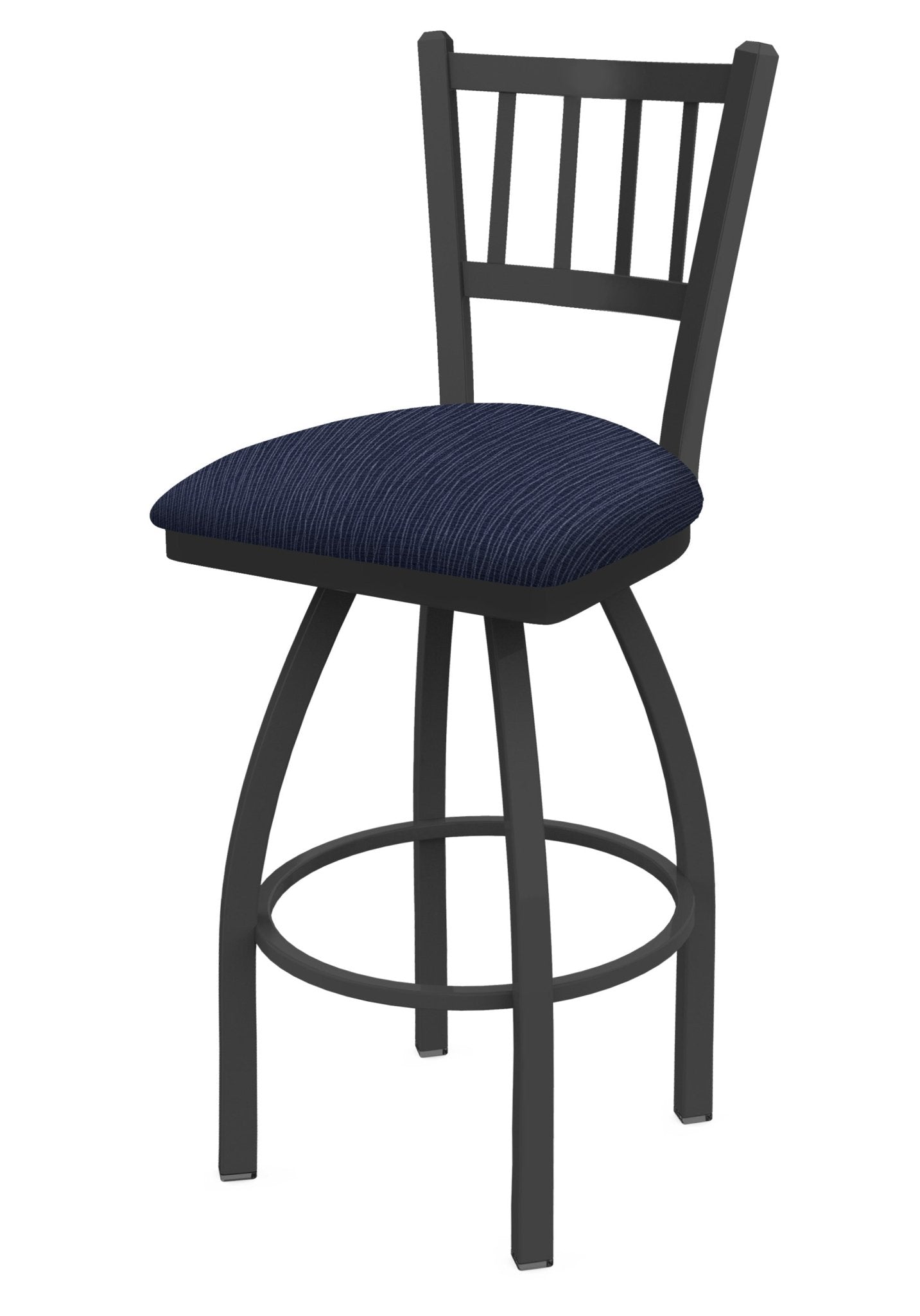 Holland Bar Stool 810 Contessa Swivel Counter Stool Upholstered Seat 25"H (HBS - 810 - CS - UP - 25H) - SchoolOutlet