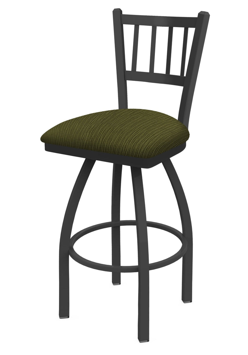 Holland Bar Stool 810 Contessa Swivel Counter Stool Upholstered Seat 25"H (HBS - 810 - CS - UP - 25H) - SchoolOutlet