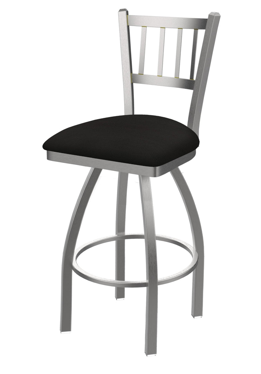 Holland Bar Stool 810 Contessa Swivel Counter Stool Upholstered Seat 25"H (HBS - 810 - CS - UP - 25H) - SchoolOutlet
