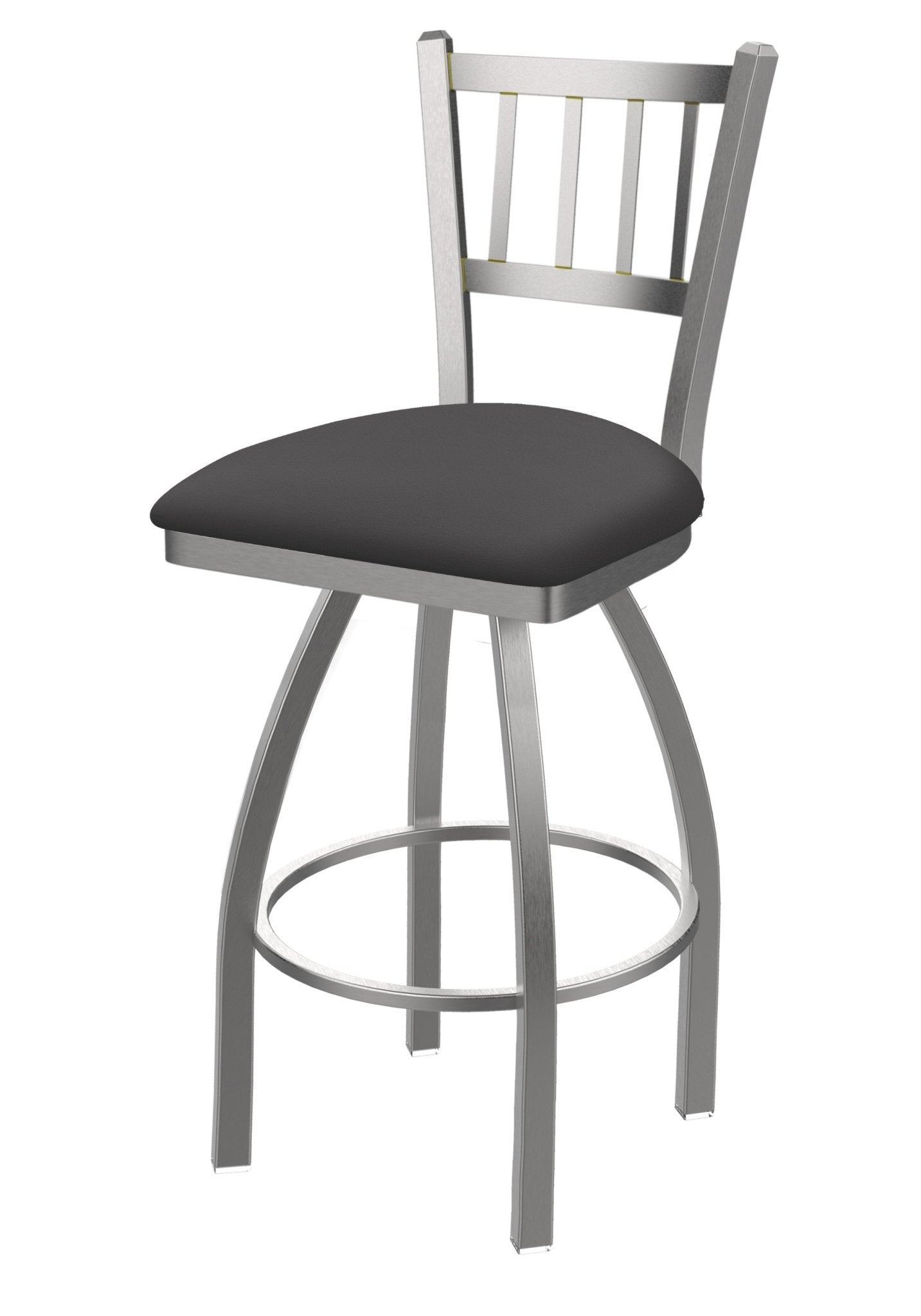 Holland Bar Stool 810 Contessa Swivel Counter Stool Upholstered Seat 25"H (HBS - 810 - CS - UP - 25H) - SchoolOutlet
