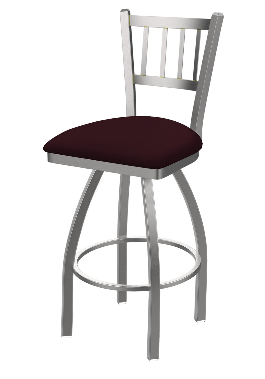Holland Bar Stool 810 Contessa Swivel Counter Stool Upholstered Seat 25"H (HBS - 810 - CS - UP - 25H) - SchoolOutlet
