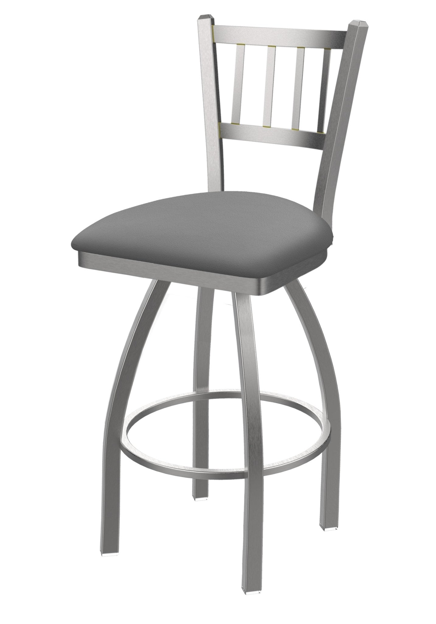 Holland Bar Stool 810 Contessa Swivel Counter Stool Upholstered Seat 25"H (HBS - 810 - CS - UP - 25H) - SchoolOutlet