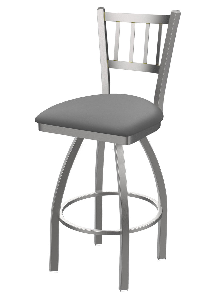 Holland Bar Stool 810 Contessa Swivel Counter Stool Upholstered Seat 25"H (HBS - 810 - CS - UP - 25H) - SchoolOutlet
