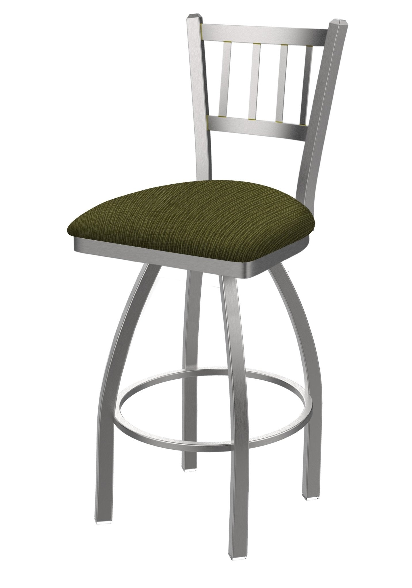 Holland Bar Stool 810 Contessa Swivel Counter Stool Upholstered Seat 25"H (HBS - 810 - CS - UP - 25H) - SchoolOutlet