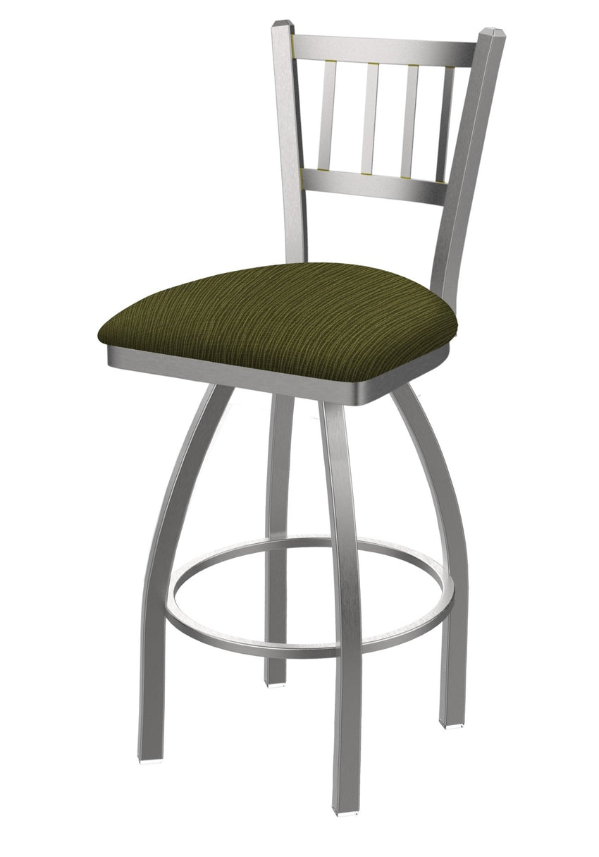 Holland Bar Stool 810 Contessa Swivel Counter Stool Upholstered Seat 25"H (HBS - 810 - CS - UP - 25H) - SchoolOutlet