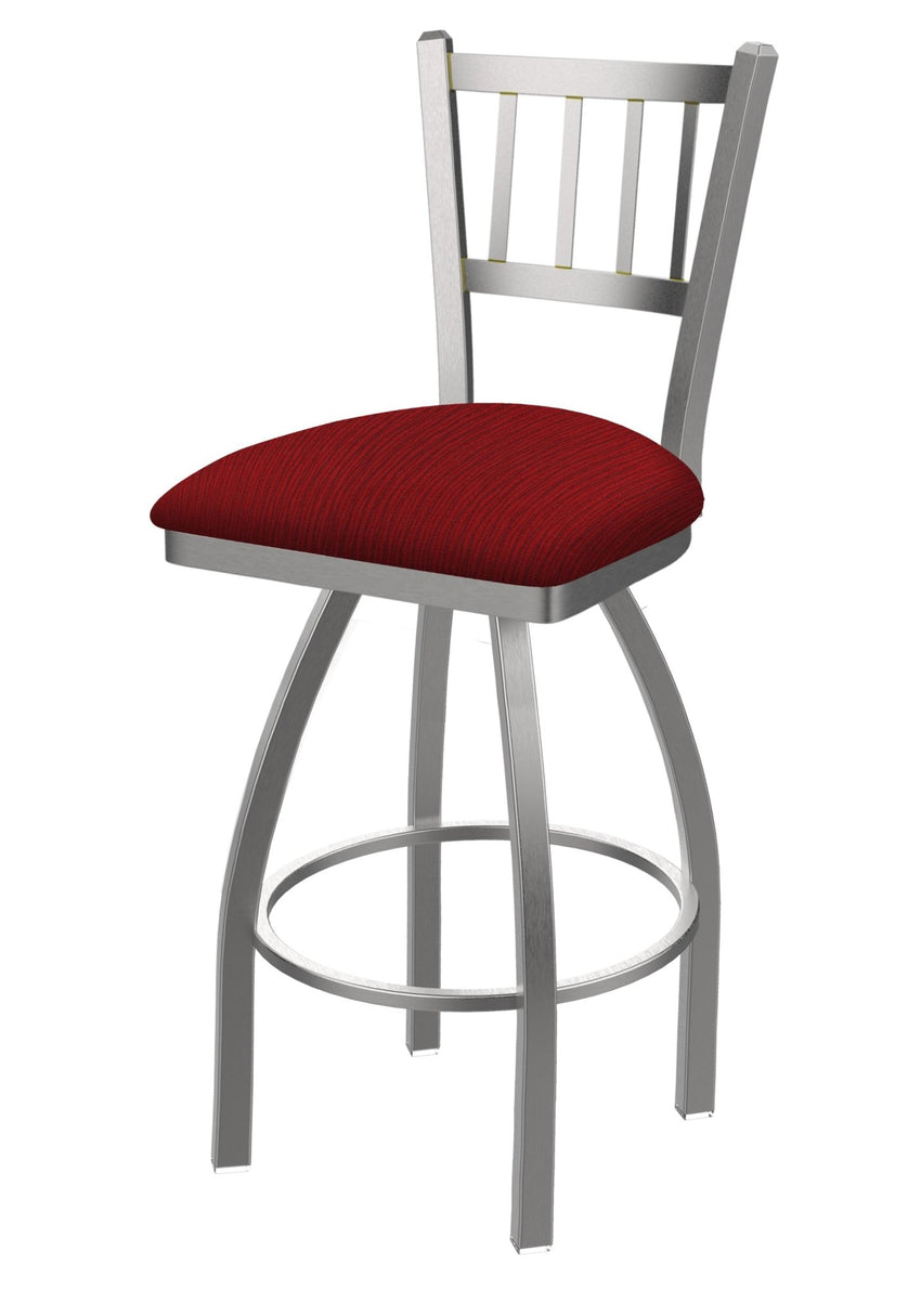 Holland Bar Stool 810 Contessa Swivel Counter Stool Upholstered Seat 25"H (HBS - 810 - CS - UP - 25H) - SchoolOutlet