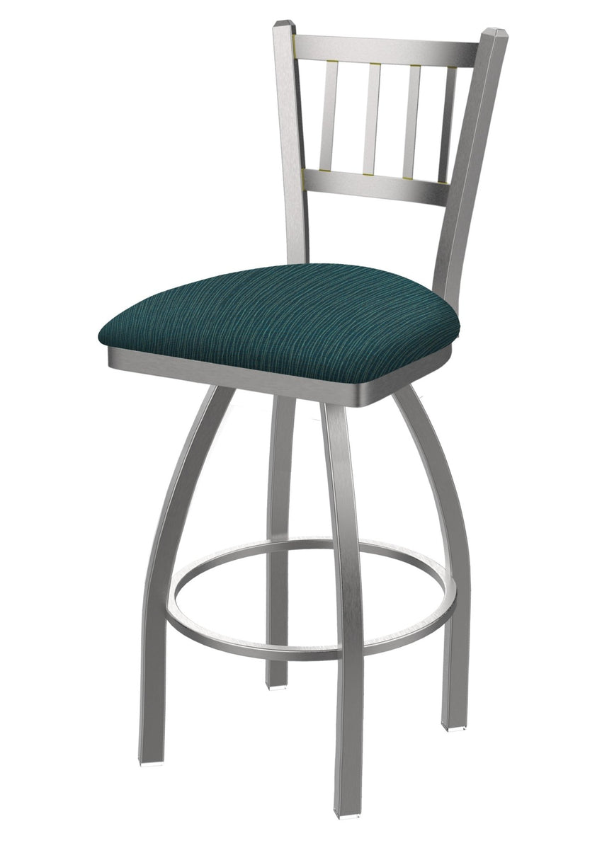 Holland Bar Stool 810 Contessa Swivel Counter Stool Upholstered Seat 25"H (HBS - 810 - CS - UP - 25H) - SchoolOutlet