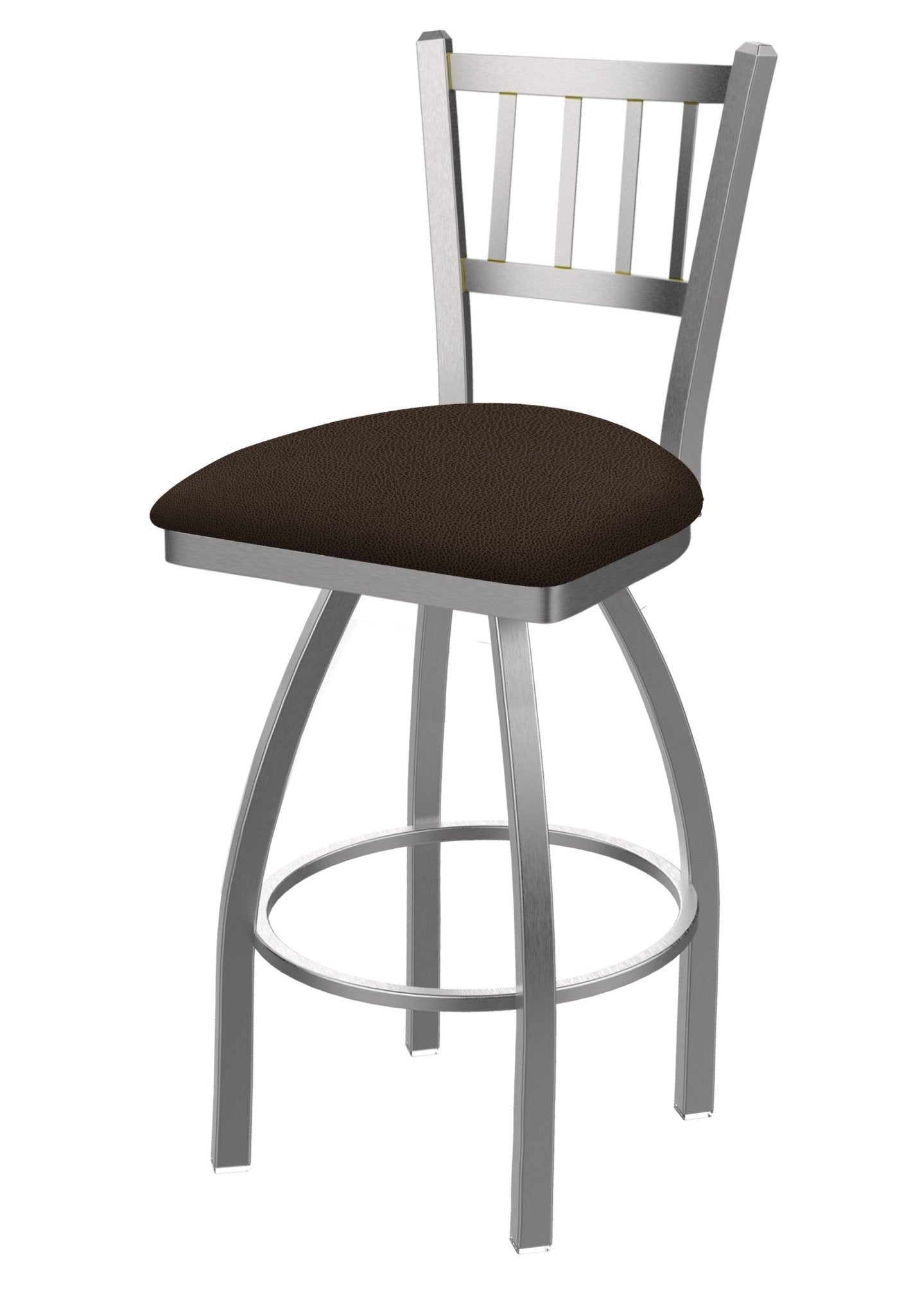 Holland Bar Stool 810 Contessa Swivel Counter Stool Upholstered Seat 25"H (HBS - 810 - CS - UP - 25H) - SchoolOutlet