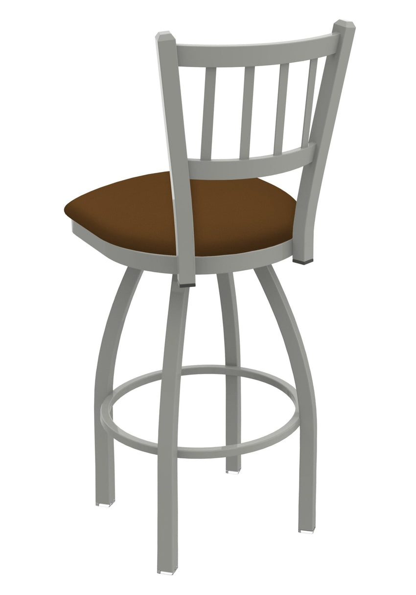 Holland Bar Stool 810 Contessa Swivel Bar Stool Upholstered Seat 30"H (HBS - 810 - BS - UP - 30H) - SchoolOutlet