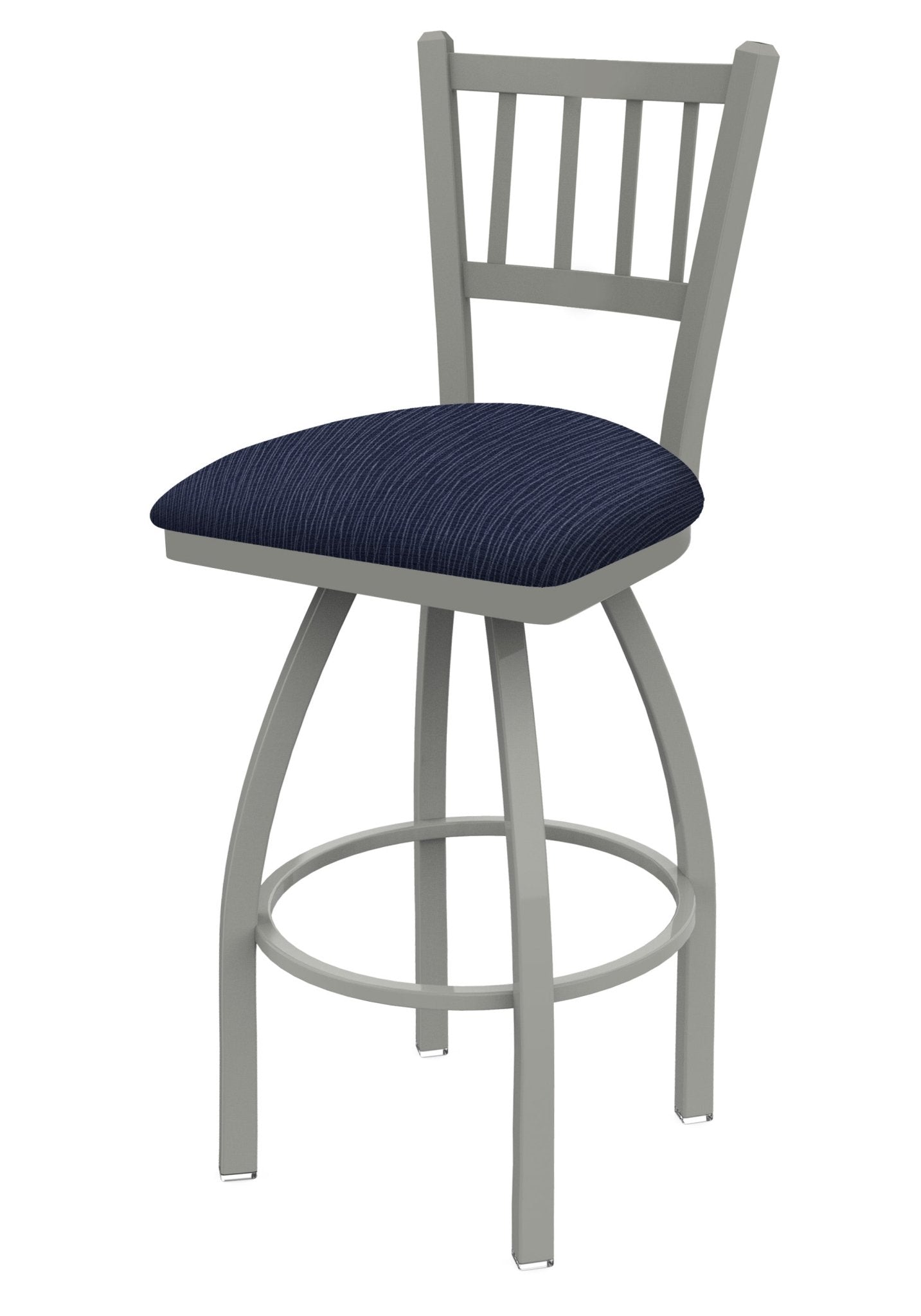 Holland Bar Stool 810 Contessa Swivel Bar Stool Upholstered Seat 30"H (HBS - 810 - BS - UP - 30H) - SchoolOutlet