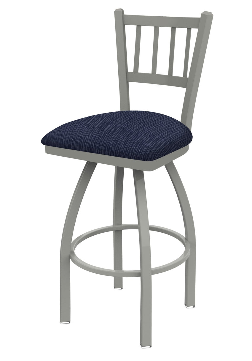 Holland Bar Stool 810 Contessa Swivel Bar Stool Upholstered Seat 30"H (HBS - 810 - BS - UP - 30H) - SchoolOutlet