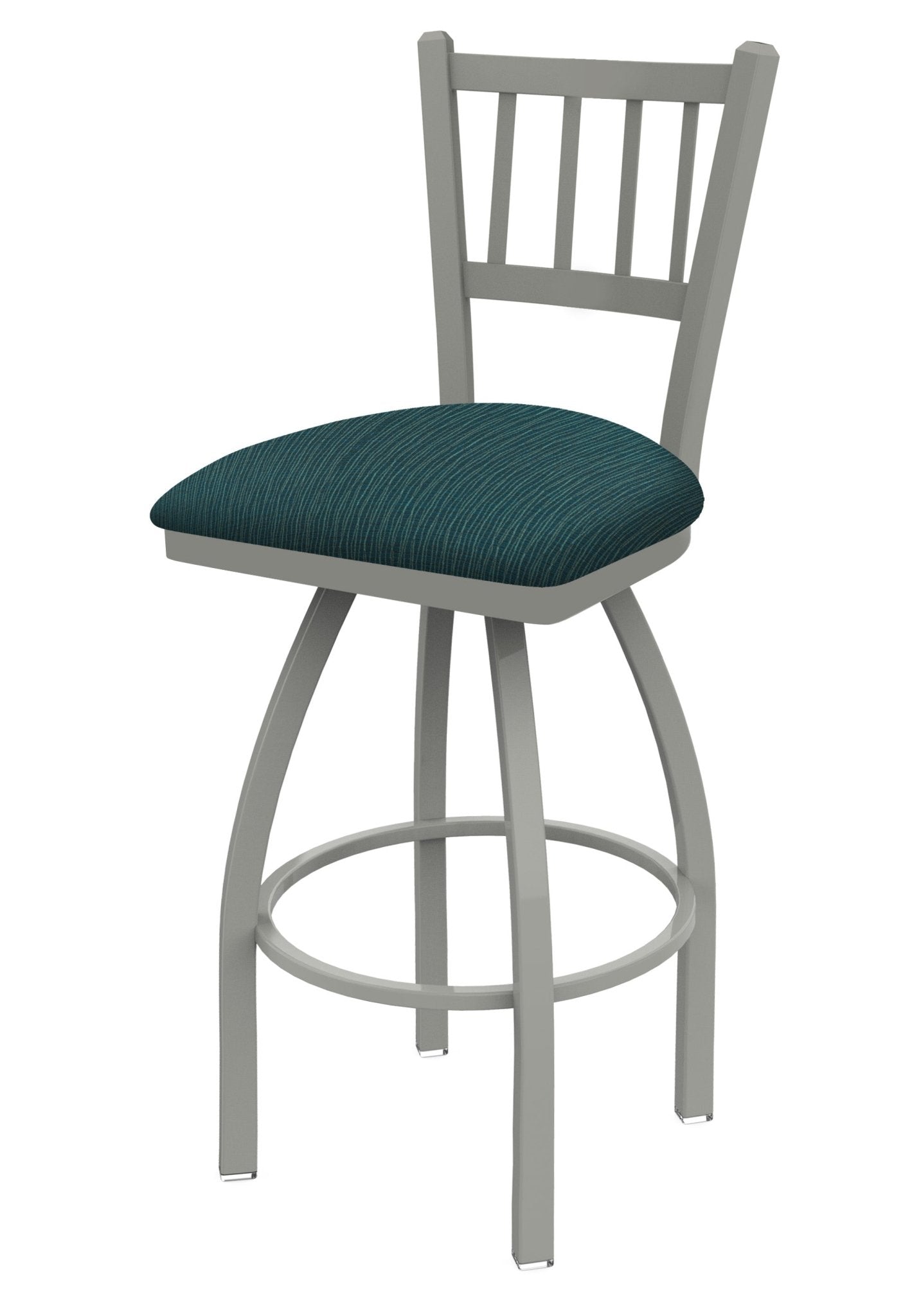 Holland Bar Stool 810 Contessa Swivel Bar Stool Upholstered Seat 30"H (HBS - 810 - BS - UP - 30H) - SchoolOutlet