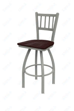 Holland Bar Stool 810 Contessa Swivel Bar Stool Wooden Seat 30