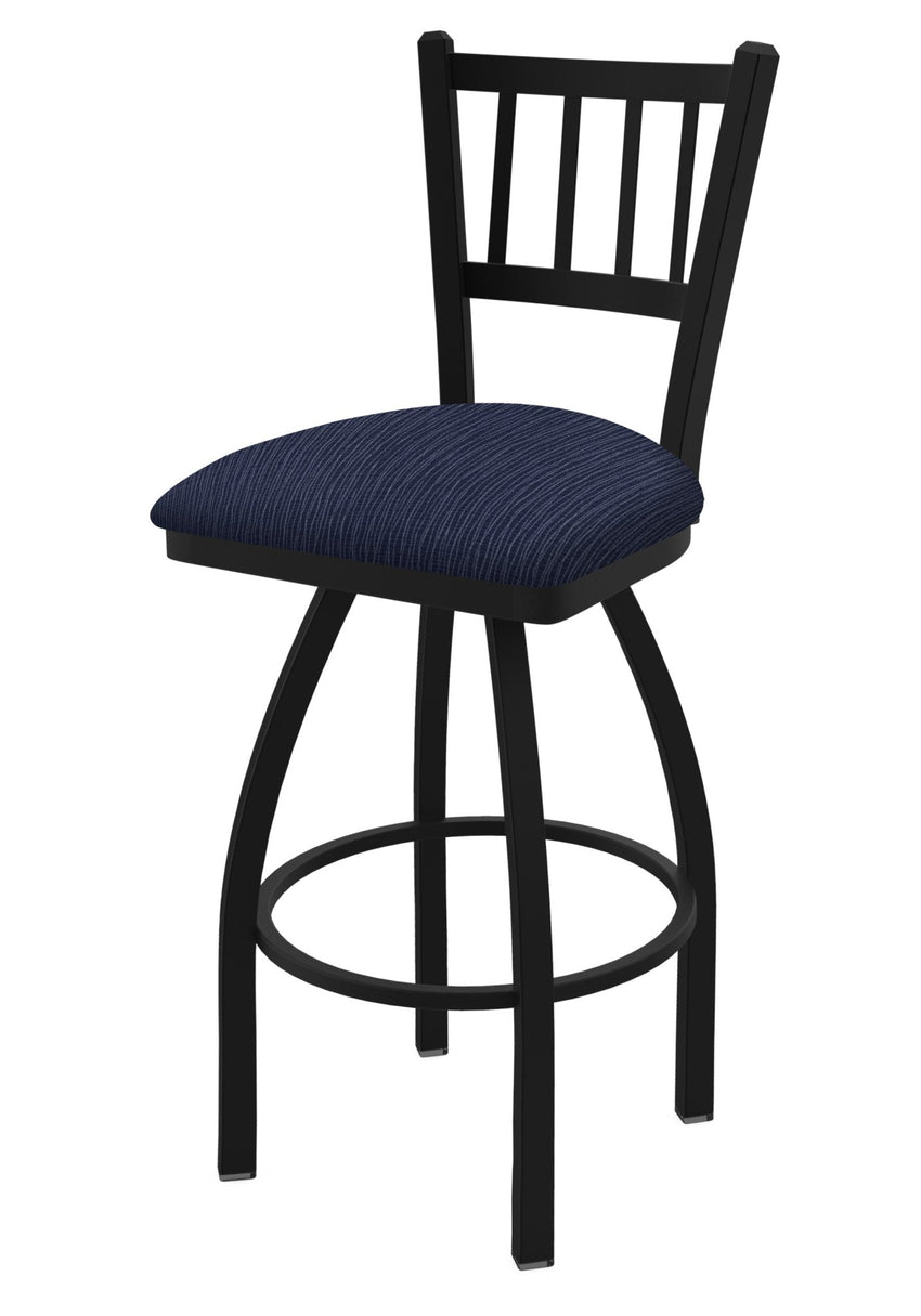 Holland Bar Stool 810 Contessa Swivel Bar Stool Upholstered Seat 30"H (HBS - 810 - BS - UP - 30H) - SchoolOutlet
