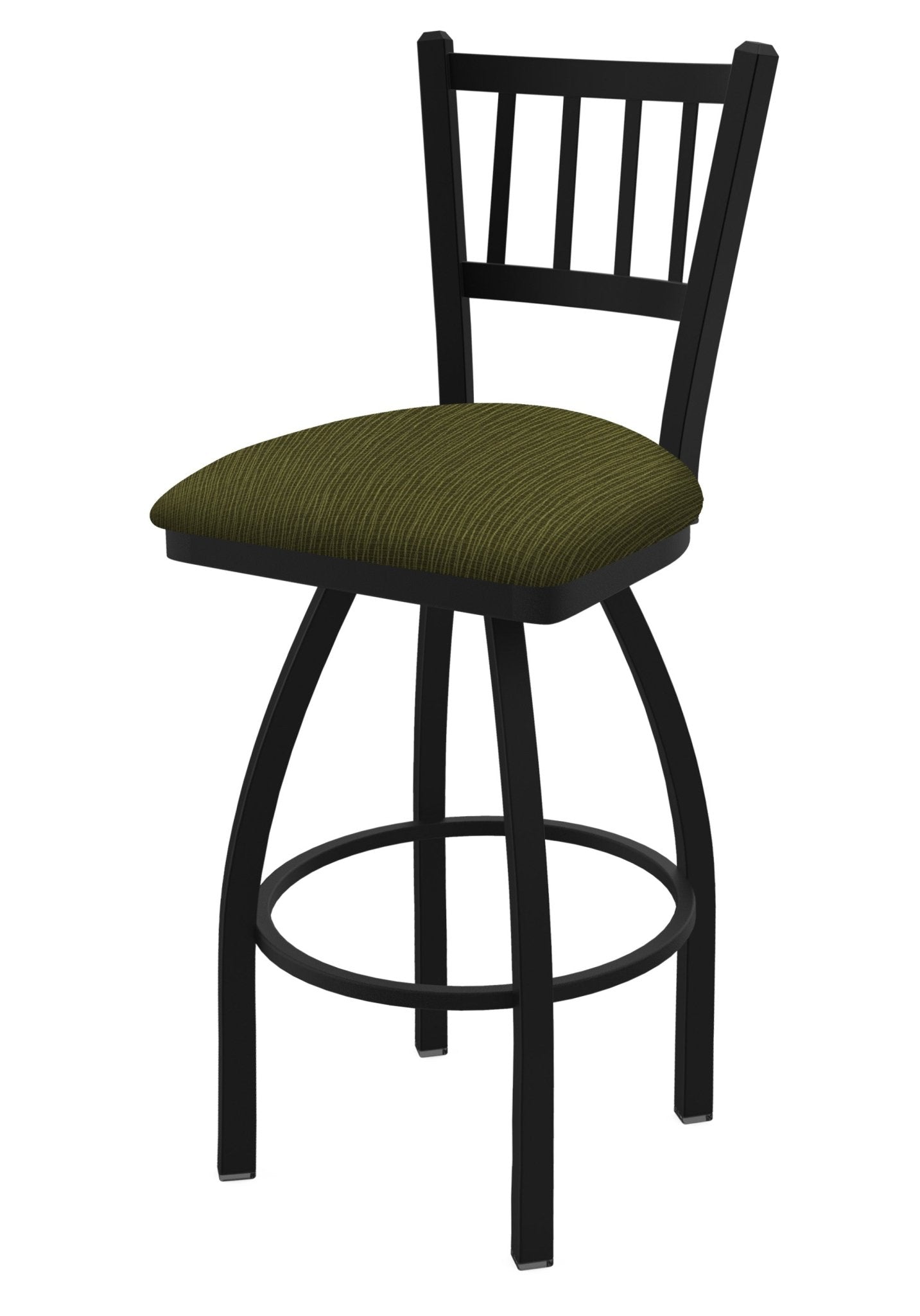 Holland Bar Stool 810 Contessa Swivel Bar Stool Upholstered Seat 30"H (HBS - 810 - BS - UP - 30H) - SchoolOutlet