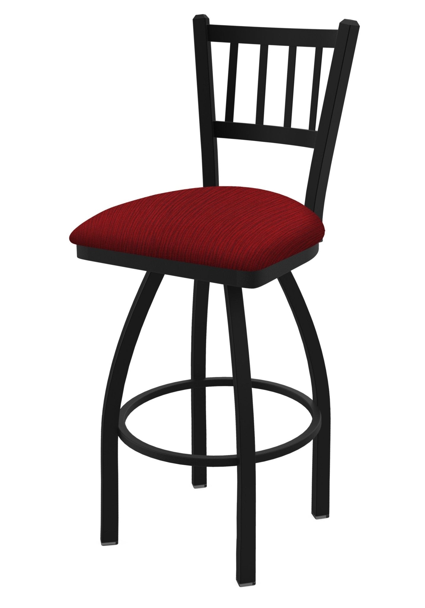Holland Bar Stool 810 Contessa Swivel Bar Stool Upholstered Seat 30"H (HBS - 810 - BS - UP - 30H) - SchoolOutlet