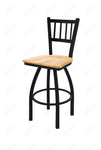 Holland Bar Stool 810 Contessa Swivel Bar Stool Wooden Seat 30