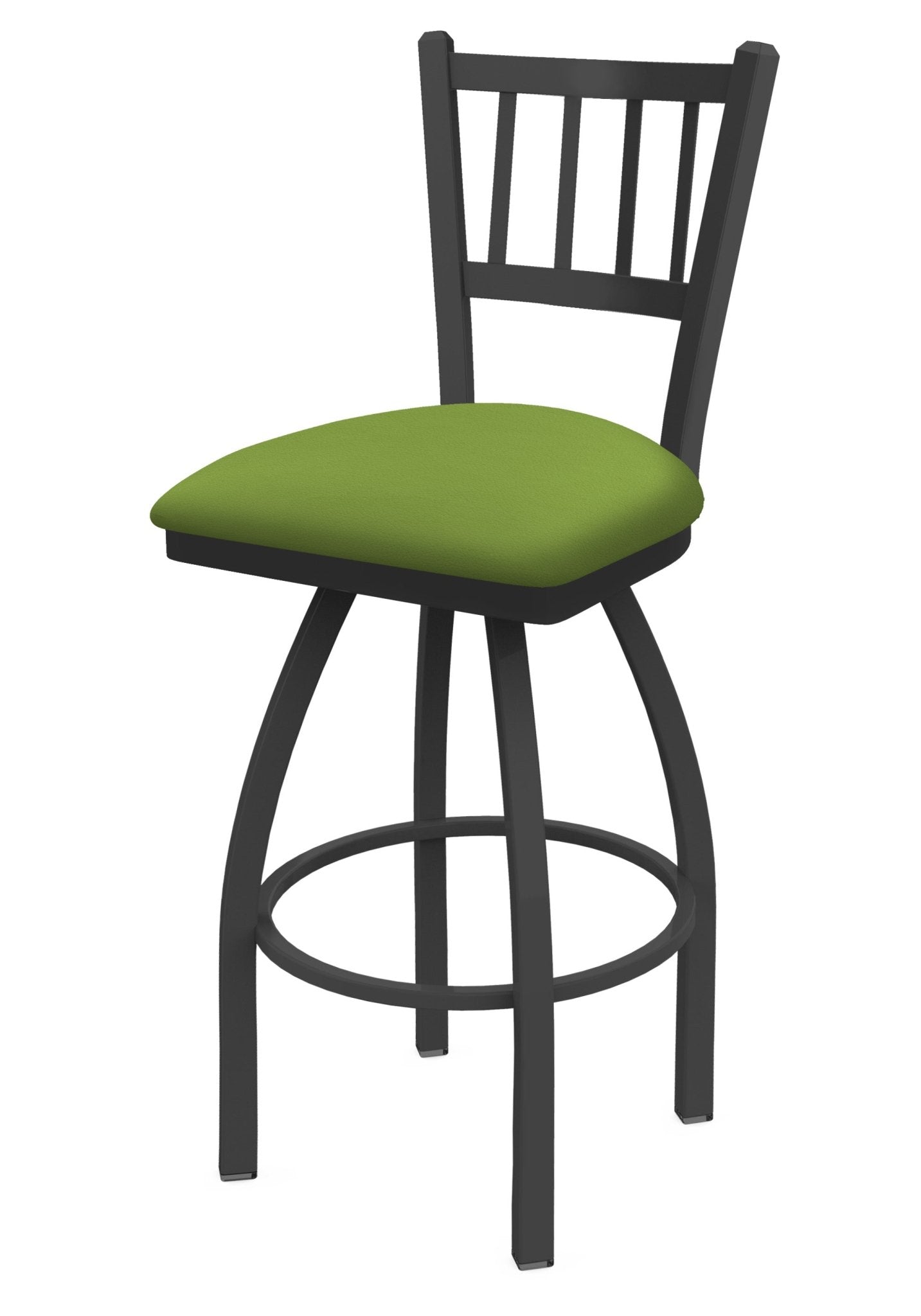 Holland Bar Stool 810 Contessa Swivel Bar Stool Upholstered Seat 30"H (HBS - 810 - BS - UP - 30H) - SchoolOutlet