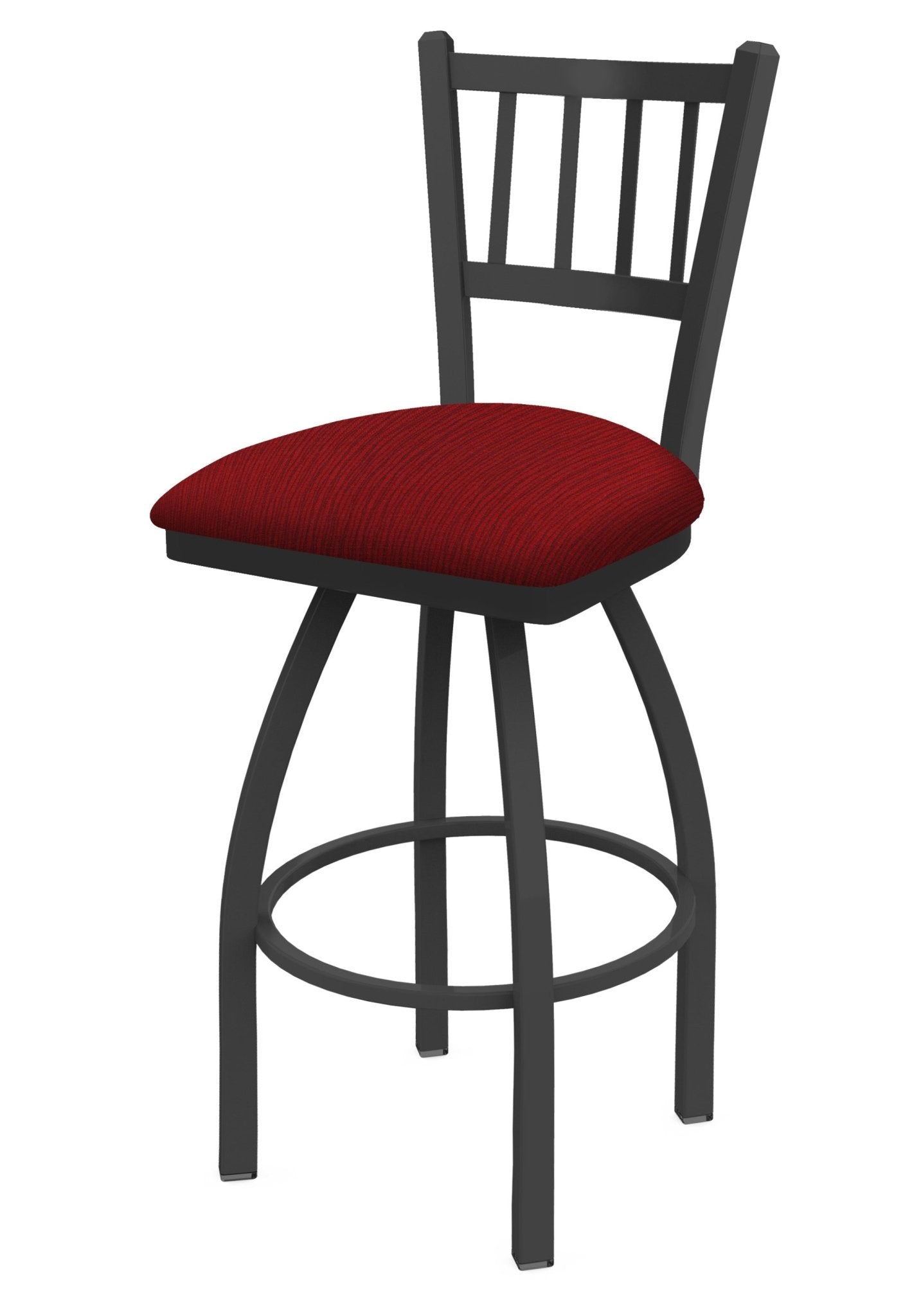 Holland Bar Stool 810 Contessa Swivel Bar Stool Upholstered Seat 30"H (HBS - 810 - BS - UP - 30H) - SchoolOutlet