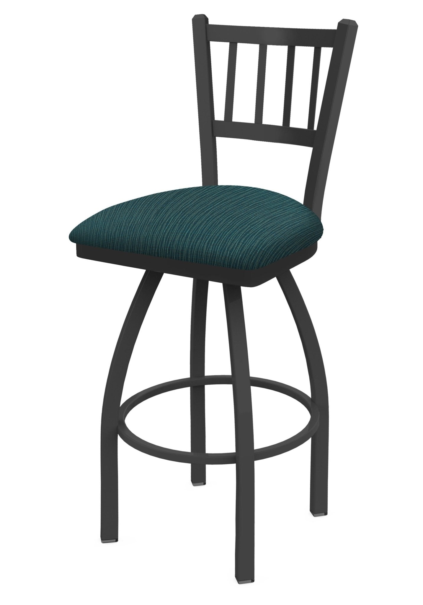 Holland Bar Stool 810 Contessa Swivel Bar Stool Upholstered Seat 30"H (HBS - 810 - BS - UP - 30H) - SchoolOutlet