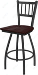 Holland Bar Stool 810 Contessa Swivel Bar Stool Wooden Seat 30