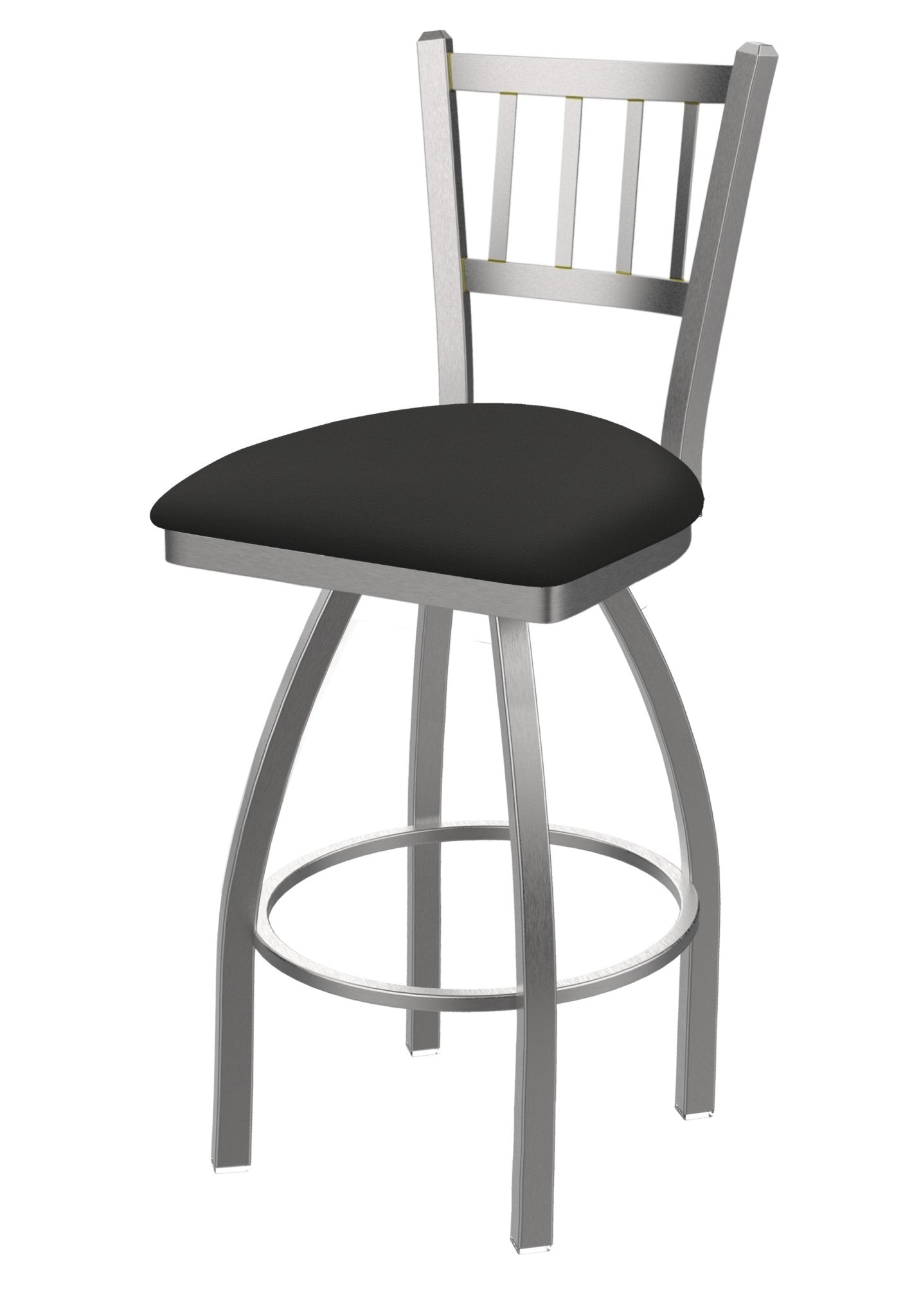 Holland Bar Stool 810 Contessa Swivel Bar Stool Upholstered Seat 30"H (HBS - 810 - BS - UP - 30H) - SchoolOutlet