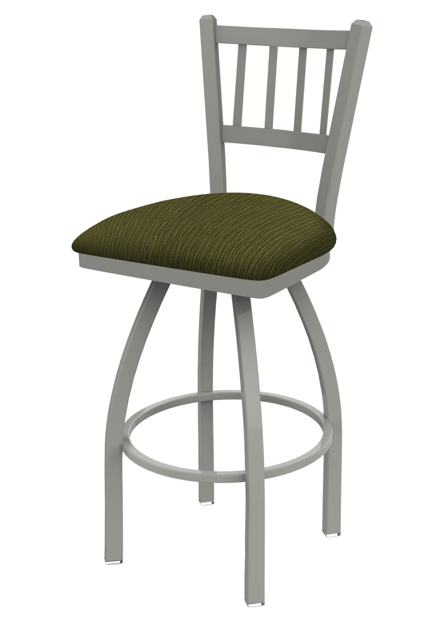 Holland Bar Stool 810 Contessa Swivel Bar Stool Upholstered Seat 36"H (HBS - 810 - BS - UP - 36H) - SchoolOutlet