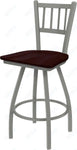 Holland Bar Stool 810 Contessa Swivel Bar Stool Wooden Seat 36