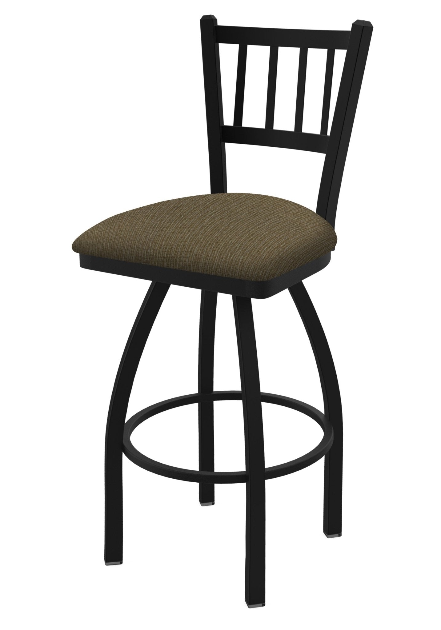 Holland Bar Stool 810 Contessa Swivel Bar Stool Upholstered Seat 36"H (HBS - 810 - BS - UP - 36H) - SchoolOutlet