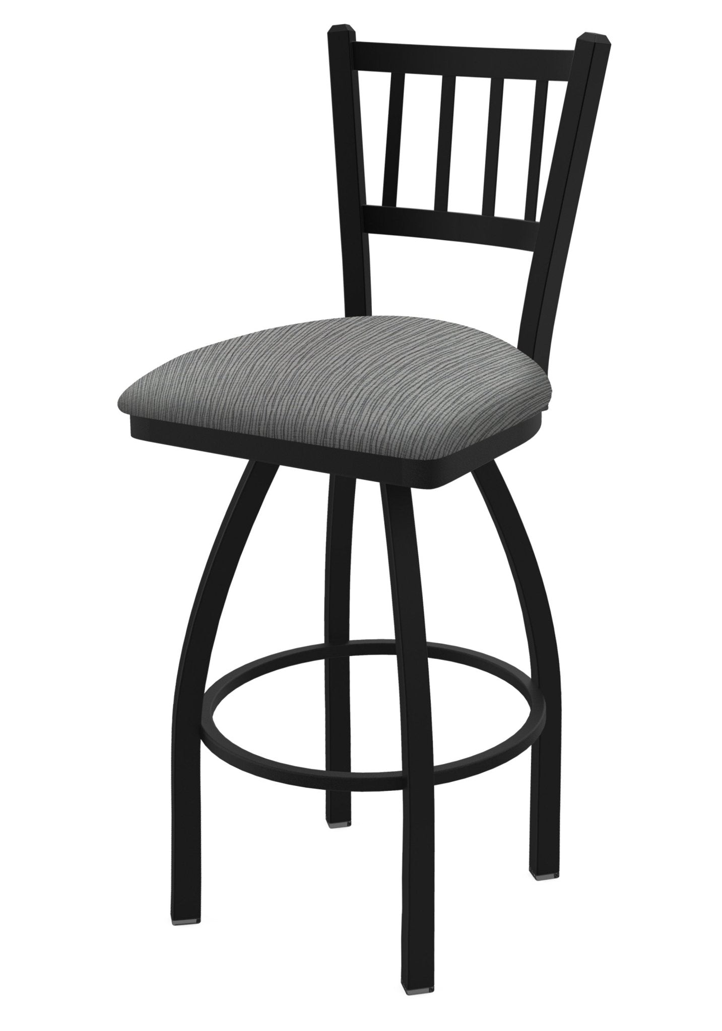 Holland Bar Stool 810 Contessa Swivel Bar Stool Upholstered Seat 36"H (HBS - 810 - BS - UP - 36H) - SchoolOutlet