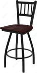 Holland Bar Stool 810 Contessa Swivel Bar Stool Wooden Seat 36