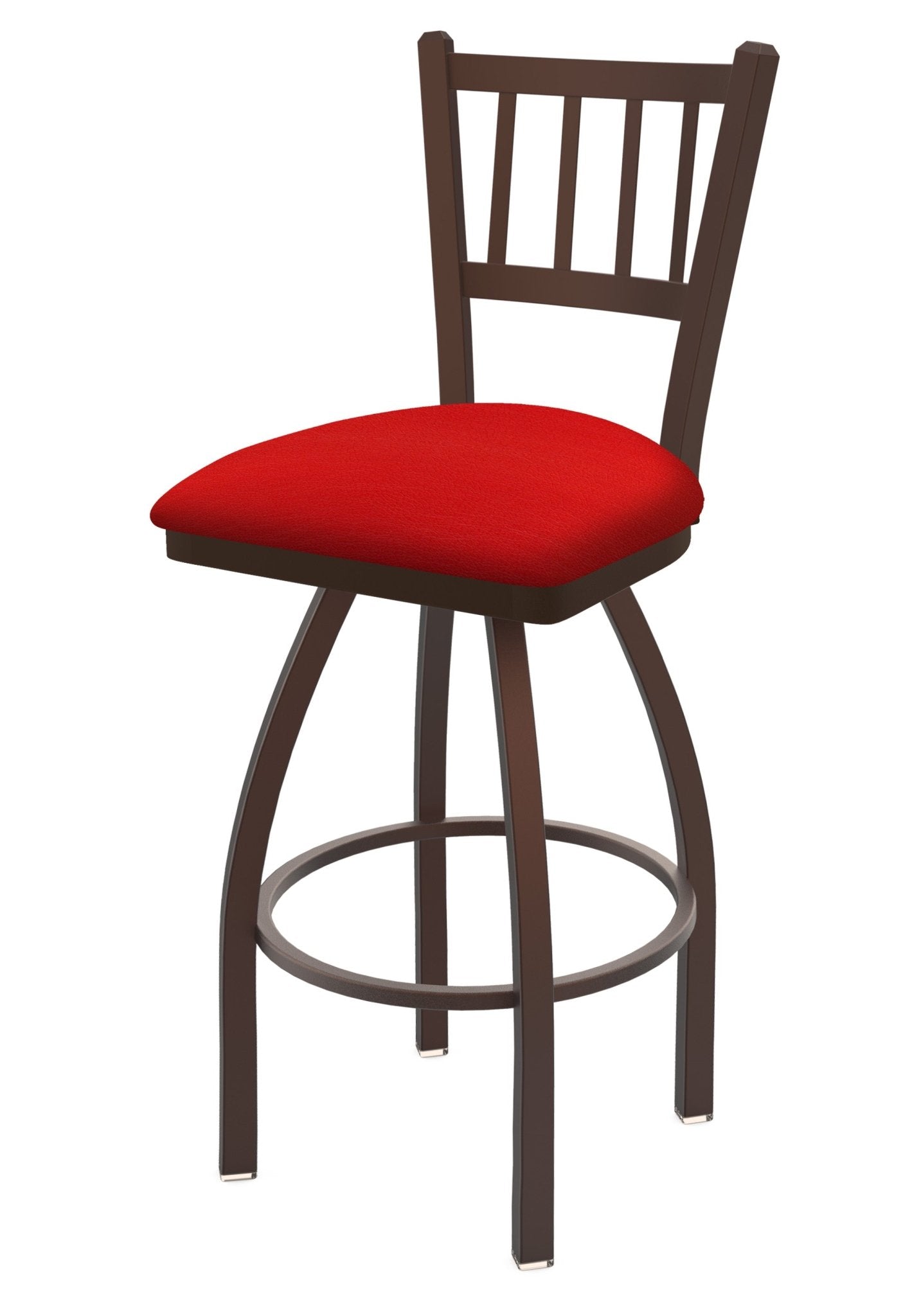 Holland Bar Stool 810 Contessa Swivel Bar Stool Upholstered Seat 36"H (HBS - 810 - BS - UP - 36H) - SchoolOutlet