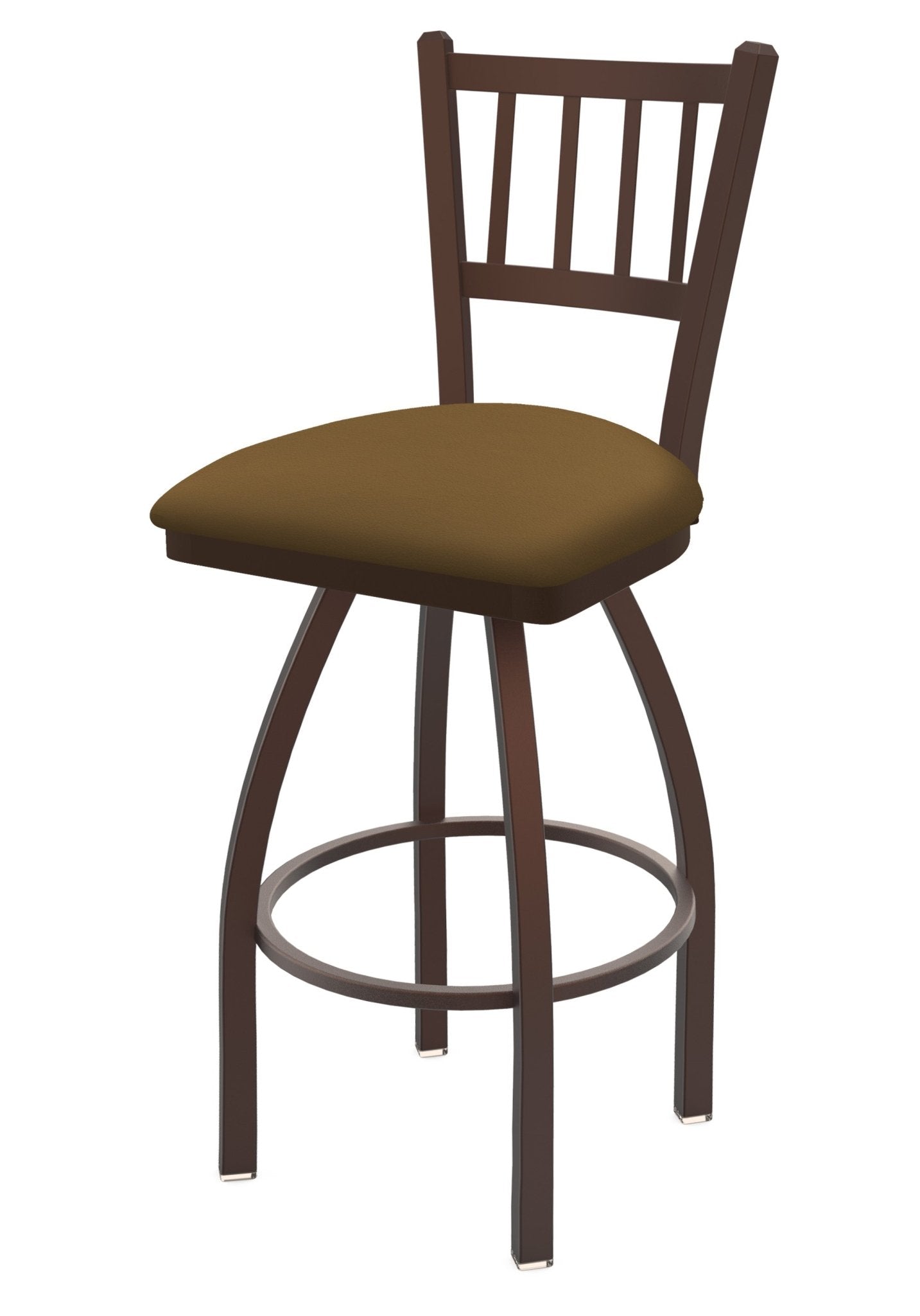Holland Bar Stool 810 Contessa Swivel Bar Stool Upholstered Seat 36"H (HBS - 810 - BS - UP - 36H) - SchoolOutlet