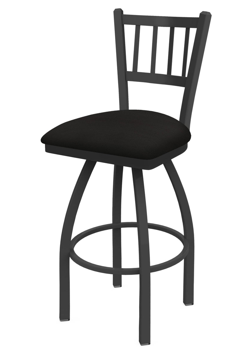 Holland Bar Stool 810 Contessa Swivel Bar Stool Upholstered Seat 36"H (HBS - 810 - BS - UP - 36H) - SchoolOutlet