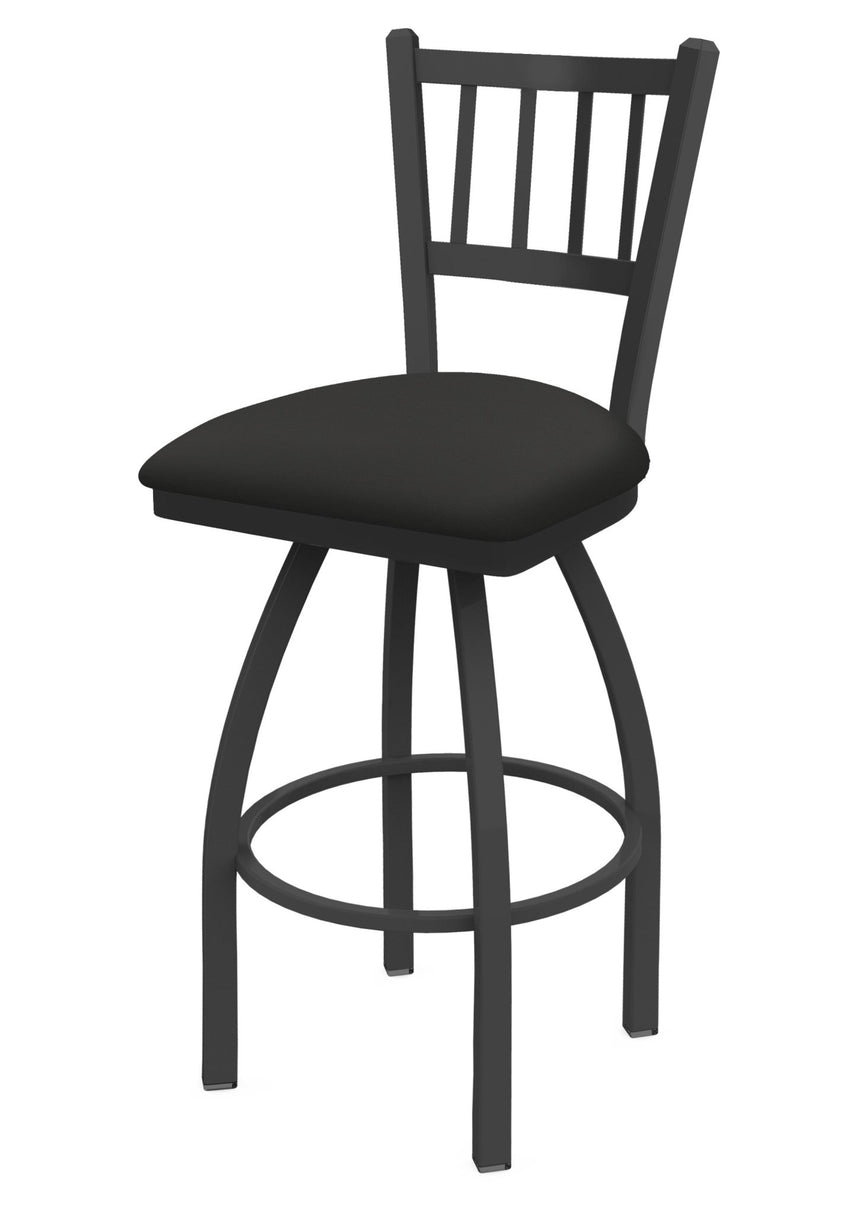 Holland Bar Stool 810 Contessa Swivel Bar Stool Upholstered Seat 36"H (HBS - 810 - BS - UP - 36H) - SchoolOutlet