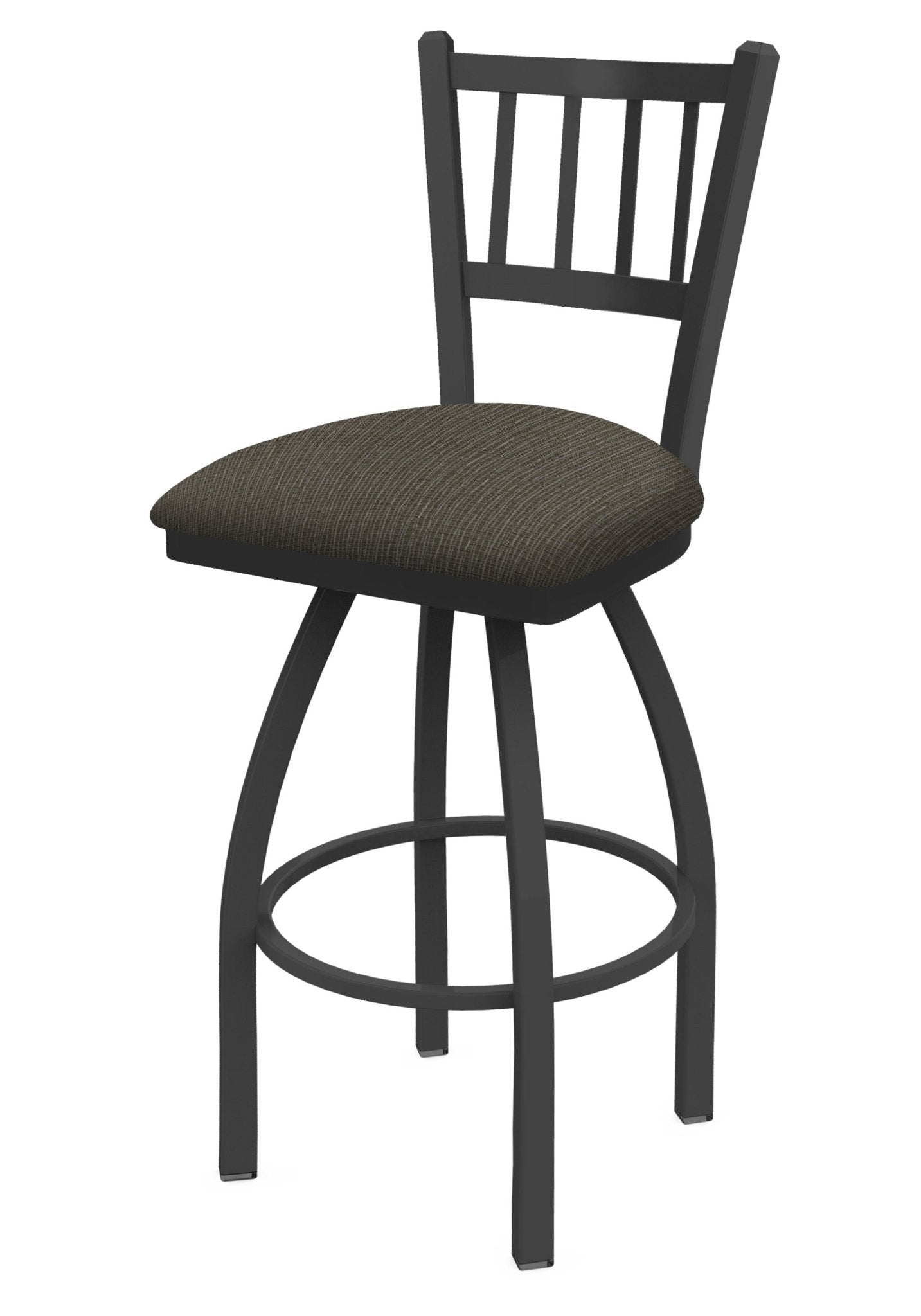 Holland Bar Stool 810 Contessa Swivel Bar Stool Upholstered Seat 36"H (HBS - 810 - BS - UP - 36H) - SchoolOutlet