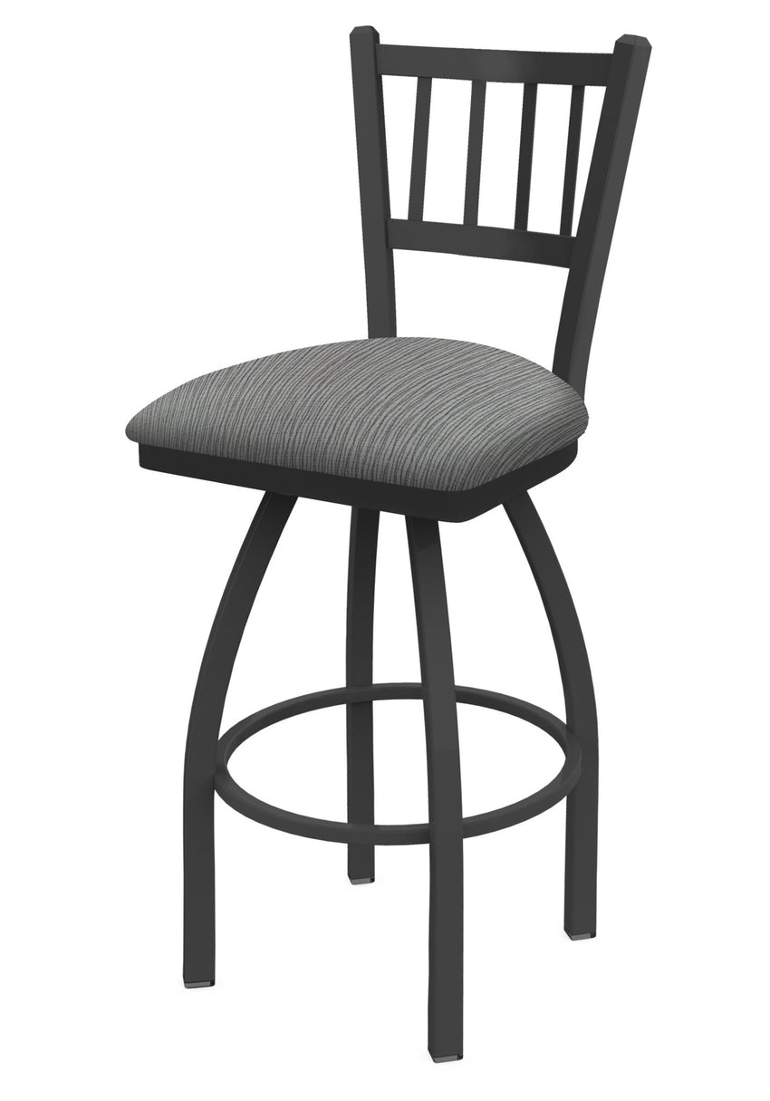 Holland Bar Stool 810 Contessa Swivel Bar Stool Upholstered Seat 36"H (HBS - 810 - BS - UP - 36H) - SchoolOutlet