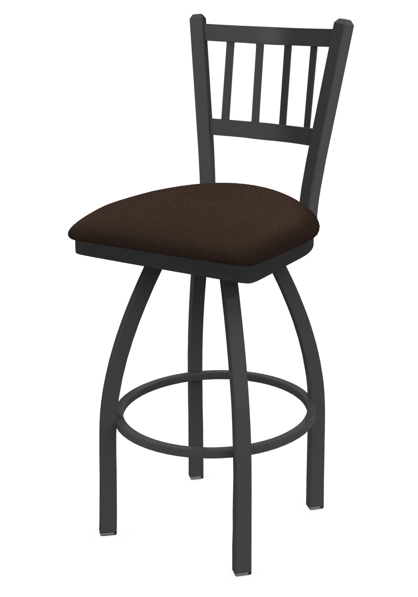 Holland Bar Stool 810 Contessa Swivel Bar Stool Upholstered Seat 36"H (HBS - 810 - BS - UP - 36H) - SchoolOutlet