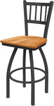 Holland Bar Stool 810 Contessa Swivel Bar Stool Wooden Seat 36